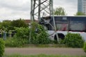 Schwerer Bus Unfall Koeln Porz Gremberghoven Neuenhofstr P193